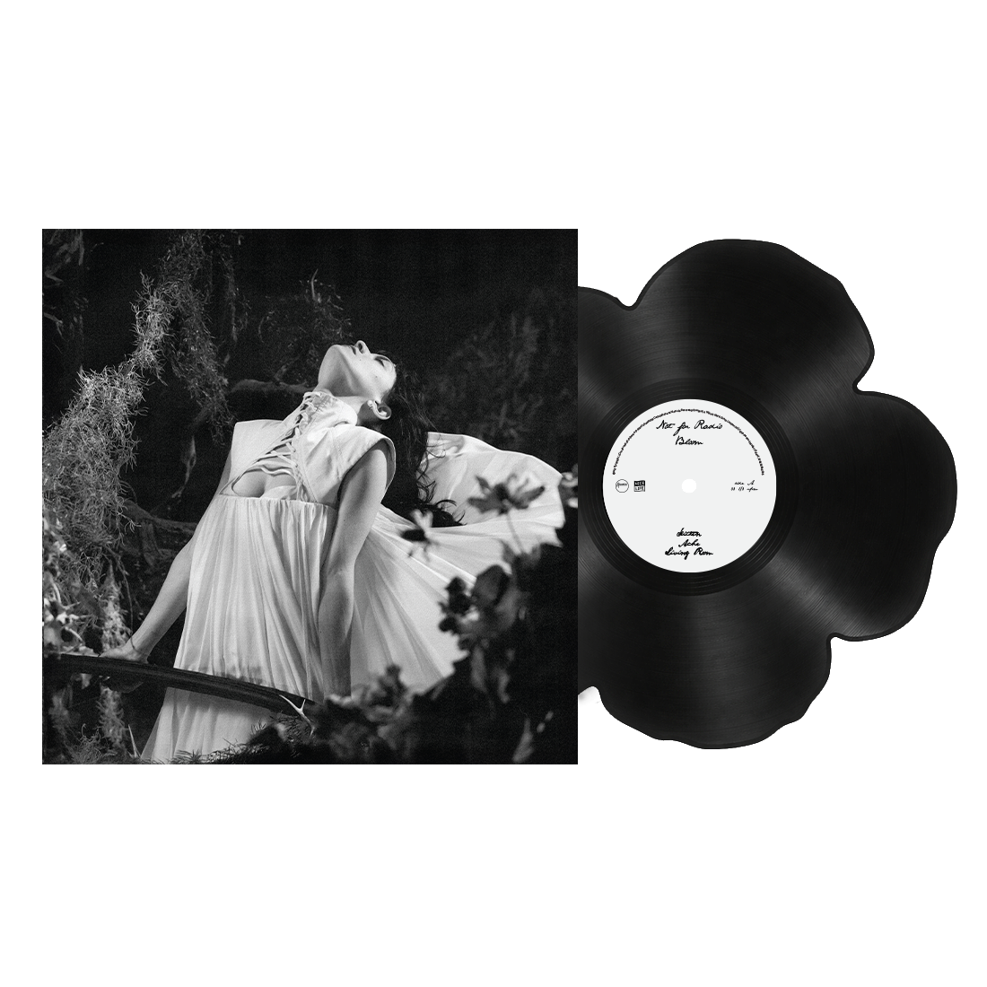 Bloom - 12” flower-shaped vinyl